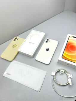 iPhone 12 WHITE TOP STAV 100% ZDRAVIE - 13