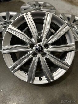 Nepoužívané hliníkové disky 5x112 R19 Audi A6 C8, S6 TPMS - 13