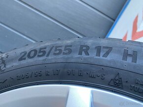 5x112 R17 original Škoda Octavia 4 LYRA + zimné pneu - 13