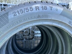 PREDÁM 4 kusy zimné pneumatiky CONTINENTAL 215/55 R18 95T - 13