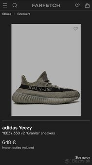 Adidas Yeezy Boost 350 V2 GRANITE vel.50 - 13