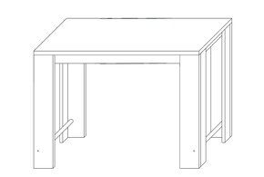 Barový stôl + 2 stoličky - 13
