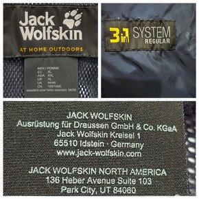 Predám pánsky kabát Jack wolfskin 3v1 - 13