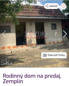 Rodinný dom obec Zemplín - 13