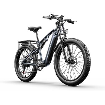 Výkonný fat ebike Shengmilo 26x3.0",500W,17.5Ah 840Wh,50km/ - 13