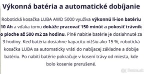 Robotická kosačka Mammotion Luba AWD 5000 - 13