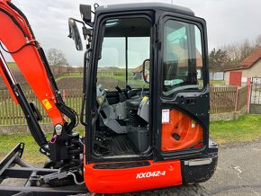 Bagr Kubota KX042-4 hyd.svahovka+2 podkopy,2400mth, 4,2t - 13