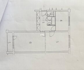 SEVER - Národná trieda, 2 izbový byt, 52 m2 + loggia. - 13