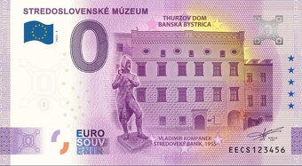 0 € / 0 euro souvenir bankovky 2022 - 13