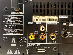 Pioneer XC-HM81-K …. Sieťový stereo receiver - 13