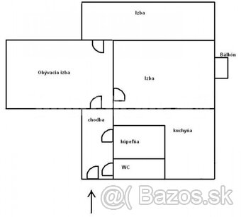 Výmena 3 izbový byt NDCa + doplatok - 13