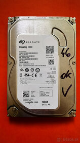 Predám 5 kusov HDD Seagate 500GB, 7200rpm, 3,5" - 13