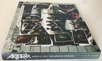 cd+dvd Anthrax - Alive 2 (2005) Special Edition - digipack - 13