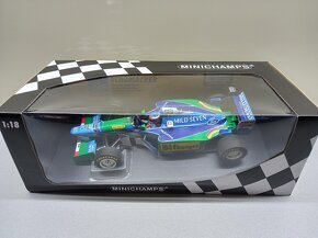 F1 BENETTON FORD B194 VÍTĚZ AUSTRÁLIE 1994 SCHUMACHER 1:18 - 13