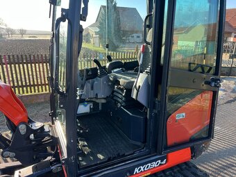 Minibagr Kubota KX030-4 hyd.svahovka+podkopy, 3t - 13