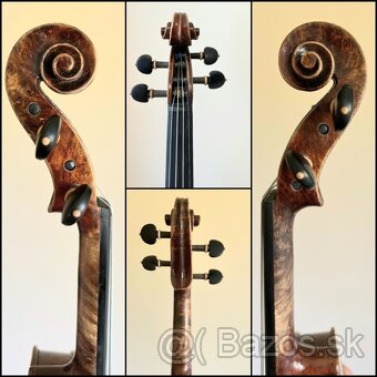 husle 4/4 model Stradivari ( očkový javor) - 13