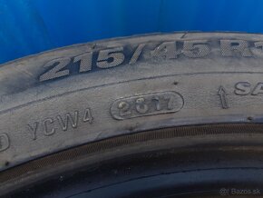 Zánovné zimné pneu 215/45R16 Kumho - 13