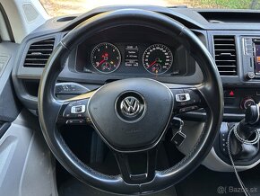 VW Transporter T6, 2019, 2.0TDI 110kW, radar, klima, webasto - 13