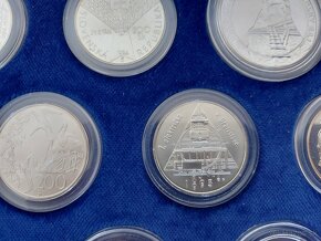 Sada strieborných pamätných mincí Slovensko 1993-1996, Bk - 13