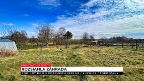 Rodinný dom s pozemkom 2659 m2, Kuzmice, Topoľčany - 13