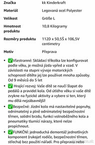 Detska variovatelna, skladacia trojkolka Kinderkraft - 13