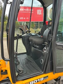 Minibager minirypadlo JCB 8018 CTS, 1813 mth Takeuchi Kubota - 13