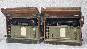 2x ARMÁDNY POĽNÝ TELEFÓN / Armeetelephon 1932 SWISS WW2 - 13