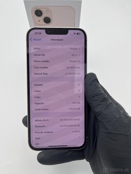  Apple iPhone 13 256GB Ružový | 100% Zdravie batérie - 13