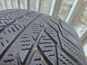 Plechové disky VW - 5x100 r15 + zimné pneu 185/65 r15 - 13