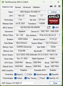 [Predám] Herný PC i9-9900k + RX 6600 XT + 32 GB RAM - 13