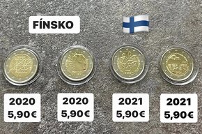 Euromince - pamätné dvojeurové mince Fínsko - 13