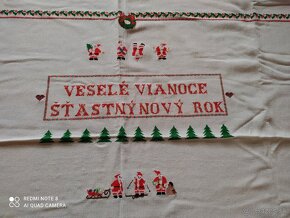 retro vianočne obrusy - vyber si - 13