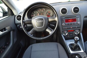 AUDI A3 1.9 TDI, ČIERNA METALÍZA, KLÍMA, ELEKTRÓNY R16 - 13