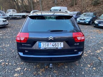 Citroen C5 Combi 2.0HDI 100kW automat WEBASTO klima tažné xe - 13