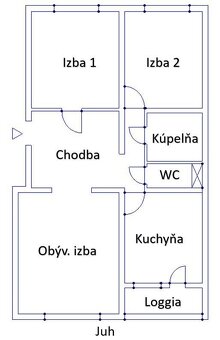 3 izbový byt Lipany - 13