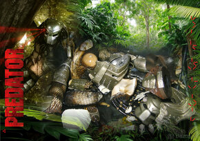 Predator diorama LED – Jungle Hunter a Arnolda Schwar. 1/4 - 13