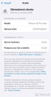 Apple iPhone 16 Pro Max 256GB - nový, len zapnutý - 13