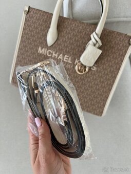 Michael Kors velká kabelka béžová - 13