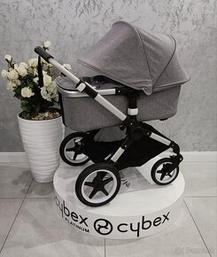 TROJKOMBINÁCIA BUGABOO FOX ALU BLACK MELANGE - 13