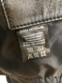 M&S pansky kabat M + Panska kožena bunda M Norbit - 13