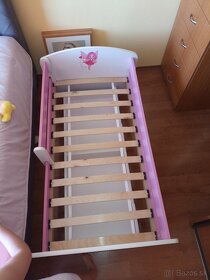 Detská posteľ BABY DREAMS 140/70-vzor Víla+madrac/box/stolik - 13