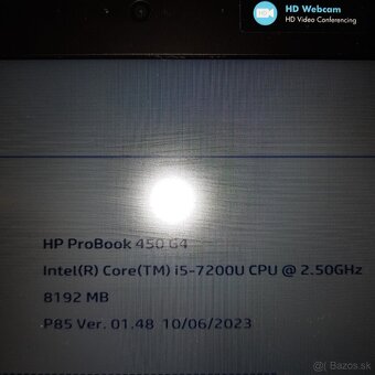 15,6" HP ProBook 450 G4 s Nvidia GeF 2 Gb a 16Gb Ram - 13