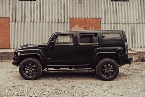 Hummer H3 Black custom - 13