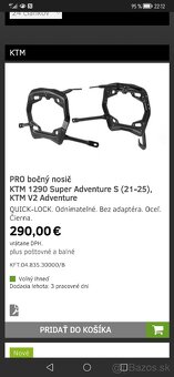 Bočné hliníkové kufre SW Motech Trax ADV - 13