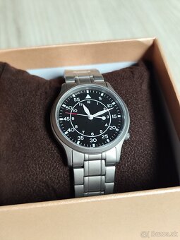 Titánové pánske hodinky BERNY Pilot Field watch, Zafír, NOVÉ - 13