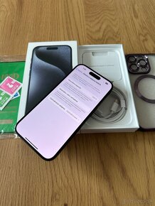 iPhone 15 Pro 128 gb Blue Titanium v záruke - 13