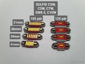 Auto Led žiarovky vsetky auta - 13