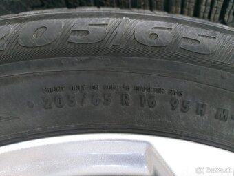 5x108R16 elektrony orig.FORD -205/65R16 zimné pneumatiky - 13