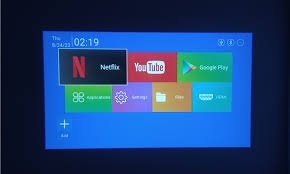 Digitálny projektor 4K Android 11 Wi-Fi bluetooth 260 ANSI s - 13