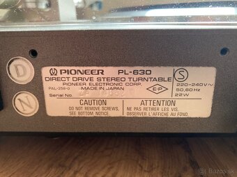 Pioneer PL-630 - 13